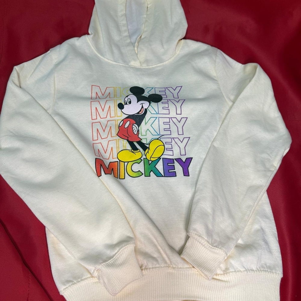 Disney Mickey Mouse Cream Graphic Tee
